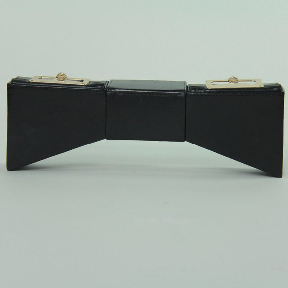 Trang Phung Black Bow Clutch - Picture 1 of 9